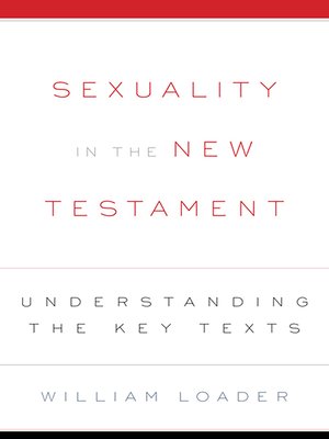cover image of Sexuality in the New Testament